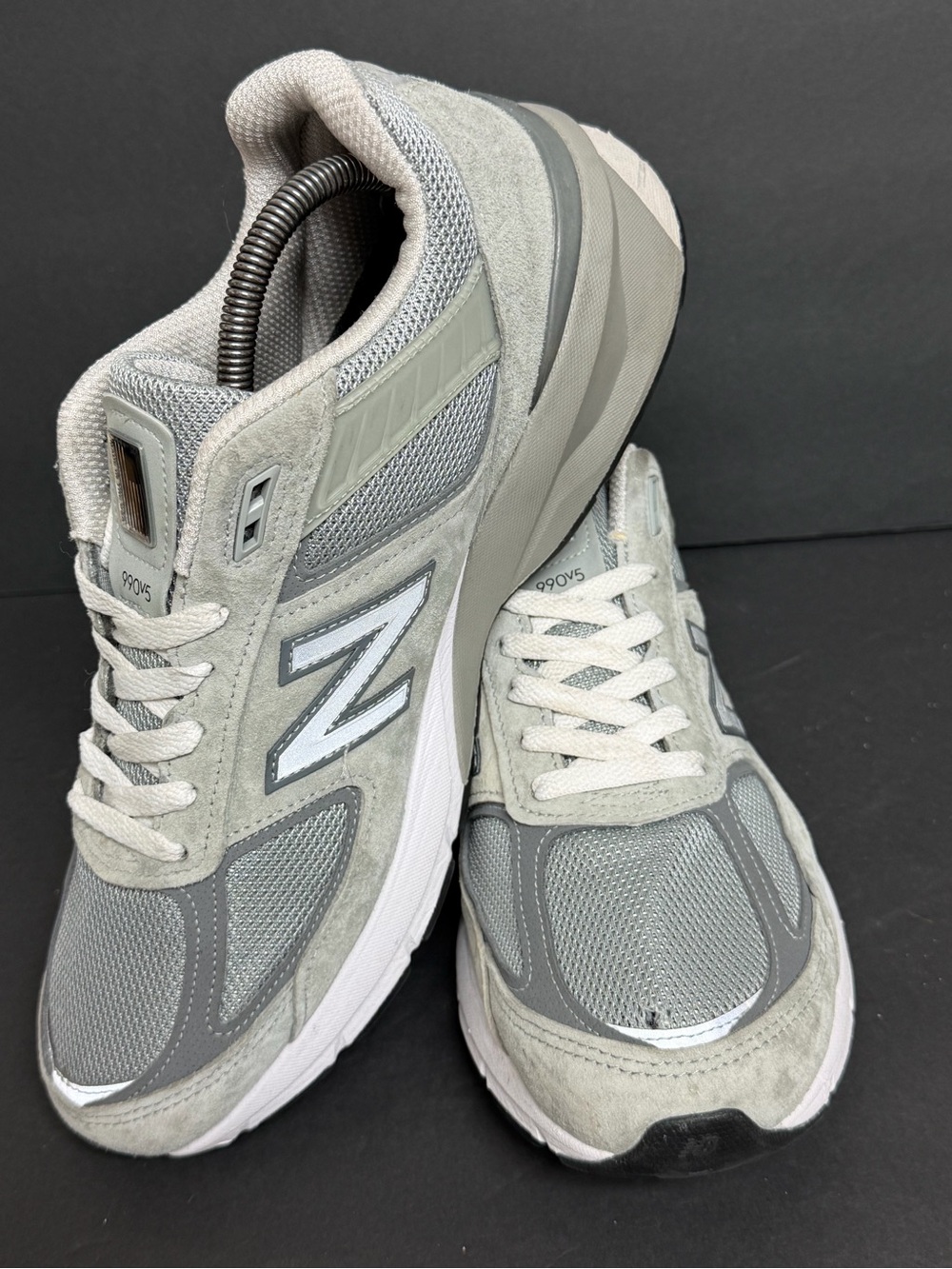 Size 11.5 - New Balance 990v5 Made in USA Low Castlerock - Picture 2 of 10